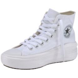 Sneaker Converse "Chuck Taylor All Star Move Platform" Weiß Schuhe Schnürstiefeletten