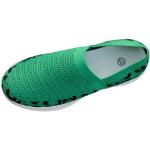 Grüne Animal-Print Orthopädische Schuhe aus Mesh atmungsaktiv für Damen Größe 40 