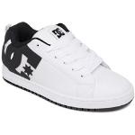 Weiße Skater DC Shoes Graffik Low Sneaker mit Schnürsenkel aus Nubukleder leicht für Herren Größe 40,5 