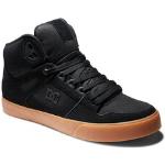 Schwarze DC Shoes Pure High Top Sneaker & Sneaker Boots aus Nubukleder für Herren Größe 40,5 