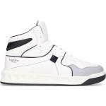Weiße VALENTINO High Top Sneaker & Sneaker Boots aus Kalbsleder für Herren Größe 44 