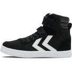 Schwarze Hummel Stadil High Top Sneaker & Sneaker Boots mit Schnürsenkel in Schmalweite aus Veloursleder für Kinder Größe 38 
