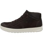 Braune Ecco Byway Tred Nachhaltige High Top Sneaker & Sneaker Boots aus Nubukleder für Herren 