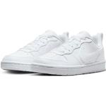 Weiße Nike Court Borough Low Sneaker für Kinder Größe 40 