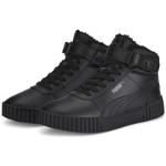 Sneaker PUMA "Carina 2.0 Mid Winter Sneakers Damen" schwarz (black dark shadow gray) Schuhe Schnürstiefeletten