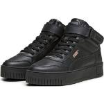 Reduzierte Schwarze Puma Carina Runde High Top Sneaker & Sneaker Boots mit Schnürsenkel aus Leder leicht für Herren Größe 40,5 
