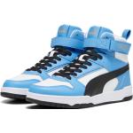 Sneaker PUMA "RBD GAME" Gr. 46, blau (puma white, puma black, regal blue, gold) Schuhe Puma (36231056-46)