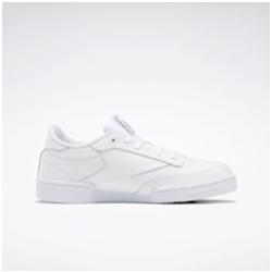Sneaker REEBOK CLASSIC "CLUB C" weiß (white, sheer, grey) Kinder Schuhe Frühlingsschuhe