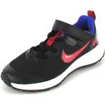 Schwarze Nike Revolution 6 Low Sneaker mit Klettverschluss aus Textil für Kinder Größe 29,5 