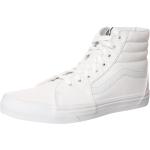 Reduzierte Weiße Skater Vans Sk8-Hi Low Sneaker mit Schnürsenkel aus Veloursleder für Herren Größe 43 mit Absatzhöhe bis 3cm 