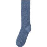 Blaue Bio Thermo-Socken mit Glitzer aus Mesh für Herren Größe 39 für den für den Winter 