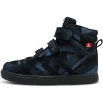 Reduzierte Schwarze Hummel Stadil High Top Sneaker & Sneaker Boots mit Klettverschluss in Normalweite aus Veloursleder für Kinder Größe 33 