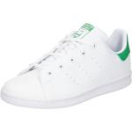 Reduzierte Grüne adidas Stan Smith Low Sneaker mit Schnürsenkel aus Textil für Kinder Größe 30 mit Absatzhöhe bis 3cm 