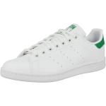 Reduzierte Grüne adidas Stan Smith Low Sneaker mit Schnürsenkel aus Textil für Kinder Größe 36,5 mit Absatzhöhe bis 3cm 