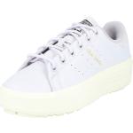 Reduzierte Weiße Casual adidas Stan Smith Low Sneaker mit Schnürsenkel aus Glattleder für Damen Größe 40,5 mit Absatzhöhe bis 3cm 