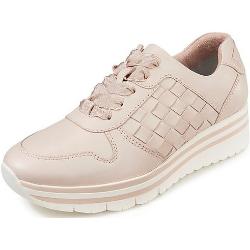 Windsor Smith Leder ROSA LEDER TURNSCHUHE in Pink Damen Schuhe Sneaker Niedrig Geschnittene Sneaker 