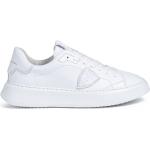 PHILIPPE MODEL Sneaker TEMPLE aus Leder in Veau Blanc /Weiß