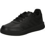 Reduzierte Schwarze Gestreifte adidas Sportswear Low Sneaker mit Schnürsenkel aus Mesh für Kinder Größe 28 mit Absatzhöhe bis 3cm 