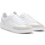 Weiße HUGO BOSS BOSS Low Sneaker aus Rindsleder für Damen Größe 42 