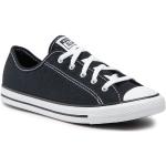 Converse Sneakers aus Stoff Ctas Dainty Ox 564982C Schwarz