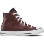 Reduzierte Dunkelrote Converse High Top Sneaker & Sneaker Boots aus Stoff für Damen Größe 36 