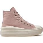 Reduzierte Braune Converse High Top Sneaker & Sneaker Boots aus Stoff für Damen Größe 37 