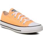 Reduzierte Orange Converse Low Sneaker aus Stoff für Herren 
