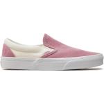 Pinke Vans Slip-on Sneaker ohne Verschluss aus Stoff für Damen Größe 38 