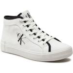 Reduzierte Weiße Skater Calvin Klein Jeans High Top Sneaker & Sneaker Boots für Damen Größe 38 
