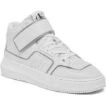 Reduzierte Weiße Calvin Klein Jeans High Top Sneaker & Sneaker Boots für Damen Größe 38 