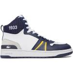 Reduzierte Weiße Lacoste High Top Sneaker & Sneaker Boots für Herren Größe 43 