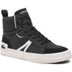 Reduzierte Schwarze Lacoste High Top Sneaker & Sneaker Boots für Herren Größe 45 