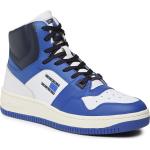Reduzierte Blaue Tommy Hilfiger TOMMY JEANS High Top Sneaker & Sneaker Boots für Herren Größe 43 
