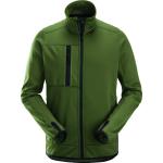 Grüne Snickers Workwear Arbeitsjacken & Bundjacken mit Reißverschluss aus Fleece Größe L 