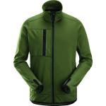Grüne Snickers Workwear Arbeitsjacken & Bundjacken mit Reißverschluss aus Fleece Größe M 
