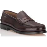 Reduzierte Business Snipe Derby Schuhe aus Leder für Herren Größe 42 