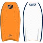 SNIPER Bodyboard Bunch II EPS Stringer Orange Stabil leicht, Länge: 39'' / 99 cm