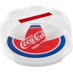 Coca Cola Runde Kuchentransportbox mit Deckel 