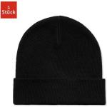 SNOCKS Beanie »Beanie für Herren & Damen Wintermütze« aus weichem Material, klassisches Design, unisex, sorgt für warmen Kopf, schwarz