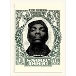 Snoop Dogg Drucken, Papier, Mehrfarbig, 30 x 40 cm