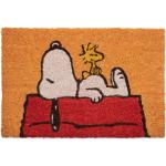Die Peanuts Snoopy Schmutzfangmatten & Fußabtreter Matte aus Kokosfaser 