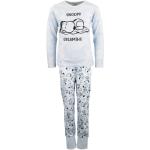 Hellblaue Motiv Die Peanuts Snoopy Kinderschlafanzüge & Kinderpyjamas aus Baumwolle für Babys Größe 134 