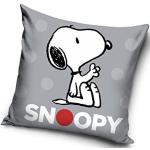 Die Peanuts Snoopy Quadratische Dekokissenbezüge mit Tiermotiv mit Reißverschluss aus Polyester 40x40 