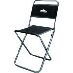 Snowline Alpine Slim Chair XL, Faltstuhl, leichter Campingstuhl aus Aluminium - Black - 3917-500