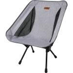 Snowline Chair Lasse Plus Dark Grey, Faltstuhl, leichter Campingstuhl aus Aluminium - 3918-800