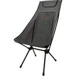 Snowline Chair Pender Wide Dark Grey, Faltstuhl mit hoher Lehne, bequemer Campingstuhl - 3919-700