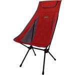 Snowline Chair Pender Wide Red, Faltstuhl mit hoher Lehne, bequemer Campingstuhl - 3919-400