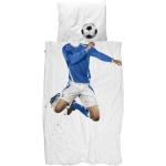 Snurk Bettbezug Fußball-Champ, Blau, 140 x 200/220 cm