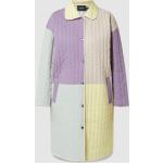 Fliederfarbene Gesteppte Soaked in Luxury Damensteppmäntel & Damenpuffercoats aus Baumwolle Größe XS für den für den Herbst 