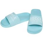 Blaue Soccx Zehentrenner mit Riemchen für Damen Größe 40 